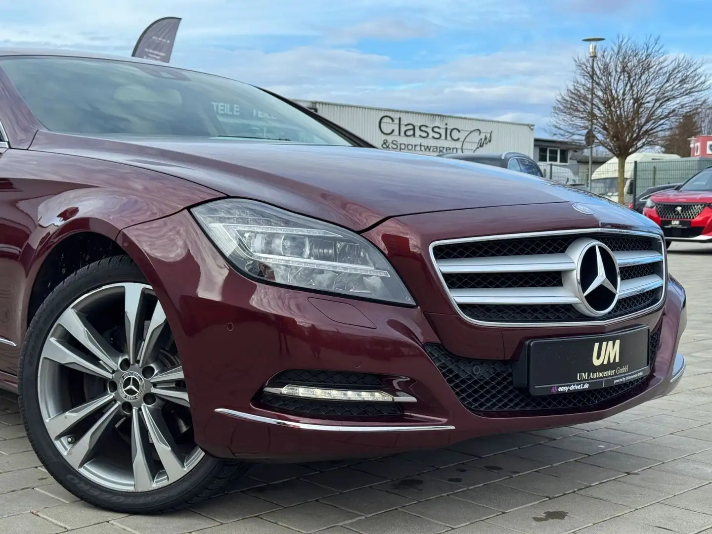 Mercedes-Benz CLS 350 CDI BE 4Matic/NAVI/LUFT/COMAND/LEDER Rot - 2