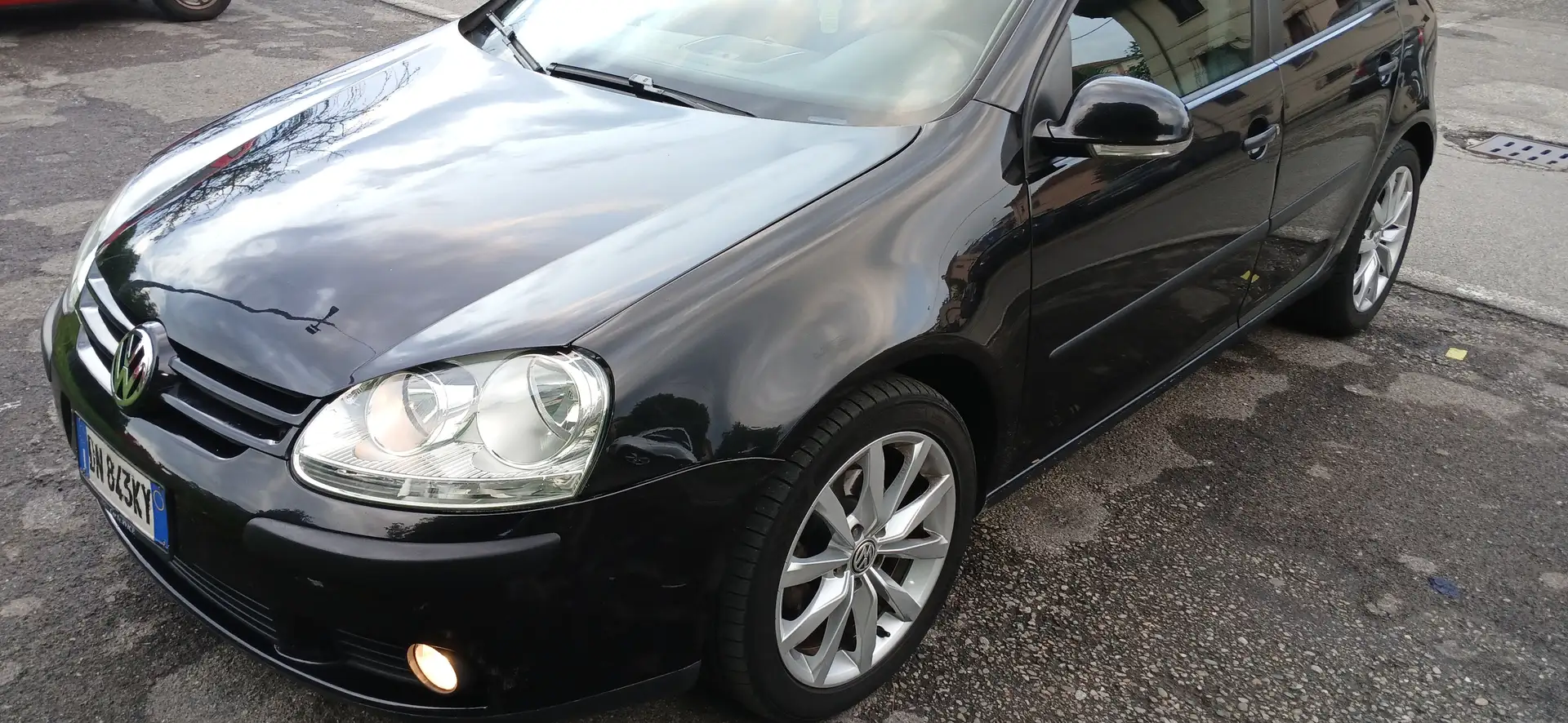 Volkswagen Golf Golf V 2008 5p 1.9 tdi Comfortline Nero - 1