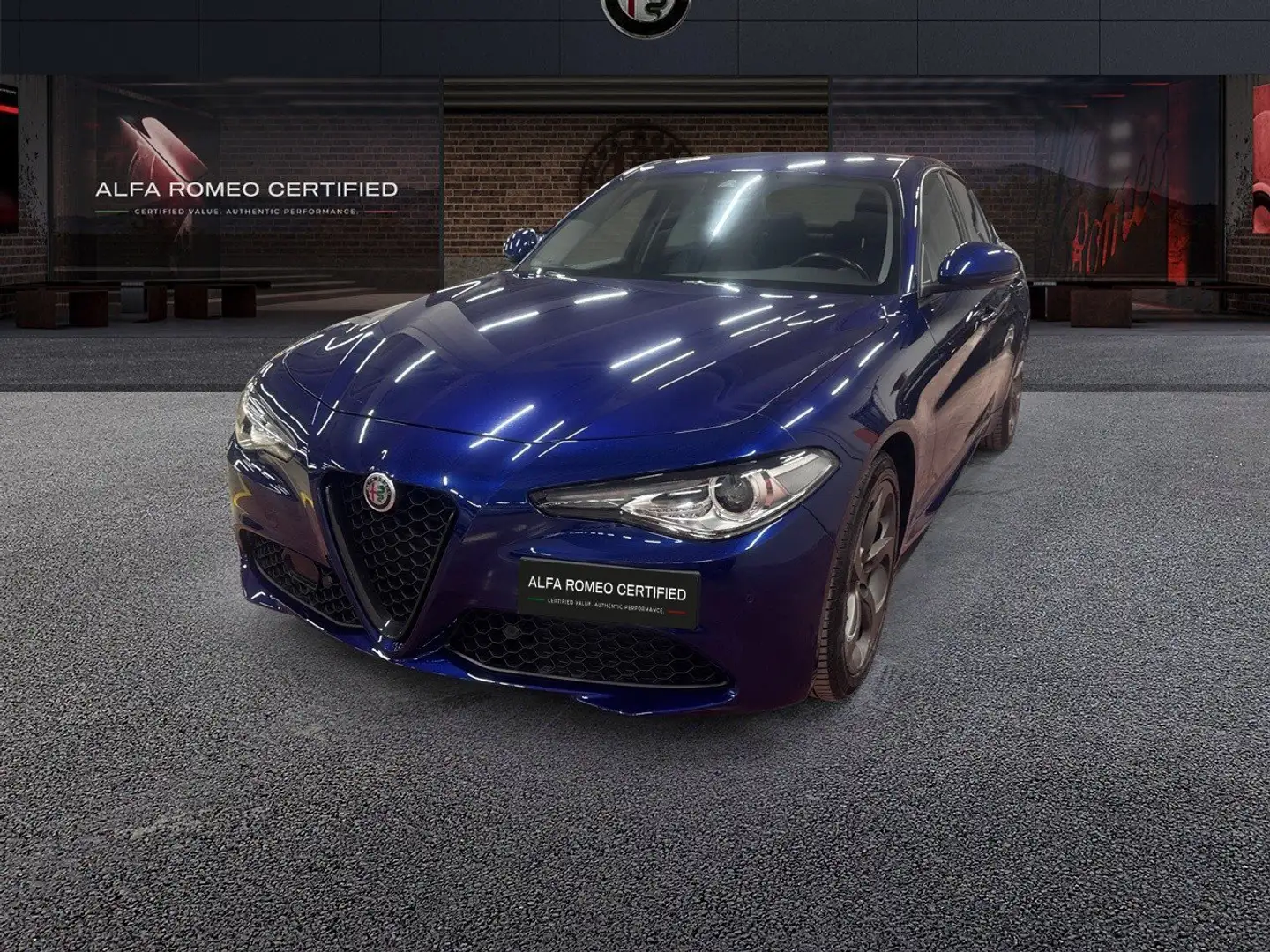Alfa Romeo Giulia 2.2 Turbo AT8 190CV Sprint Azul - 1
