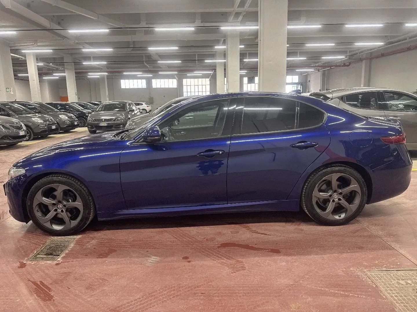 Alfa Romeo Giulia 2.2 Turbo AT8 190CV Sprint Bleu - 2