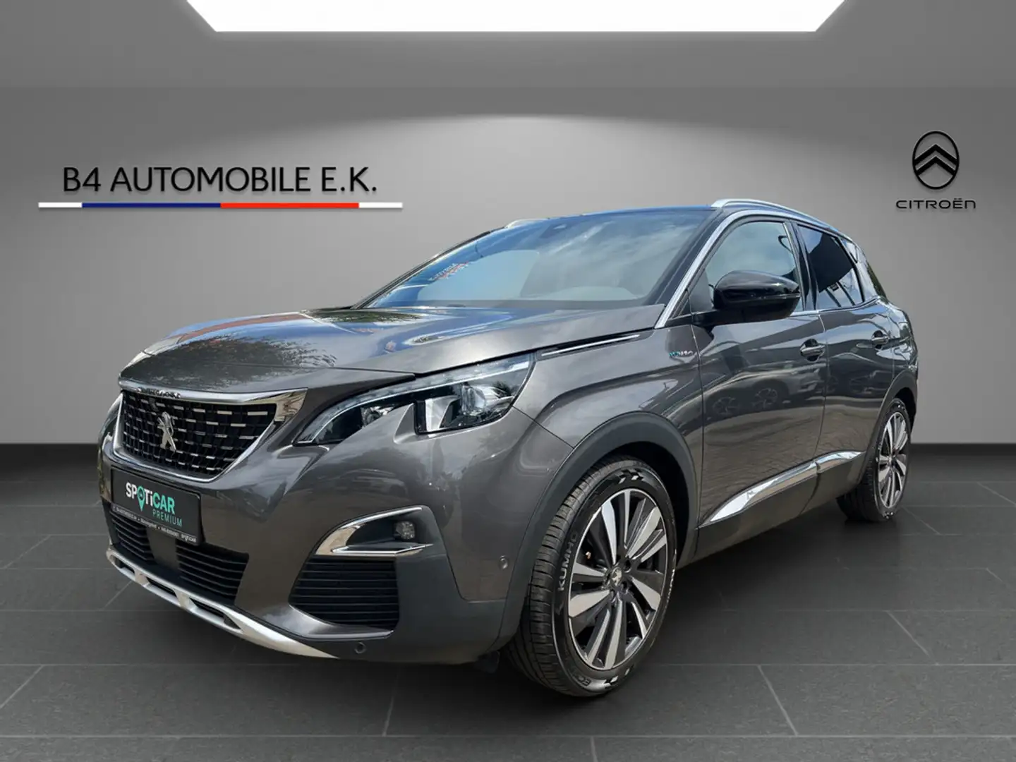 Peugeot 3008 1.6 Hybrid4 300 GT Grau - 1