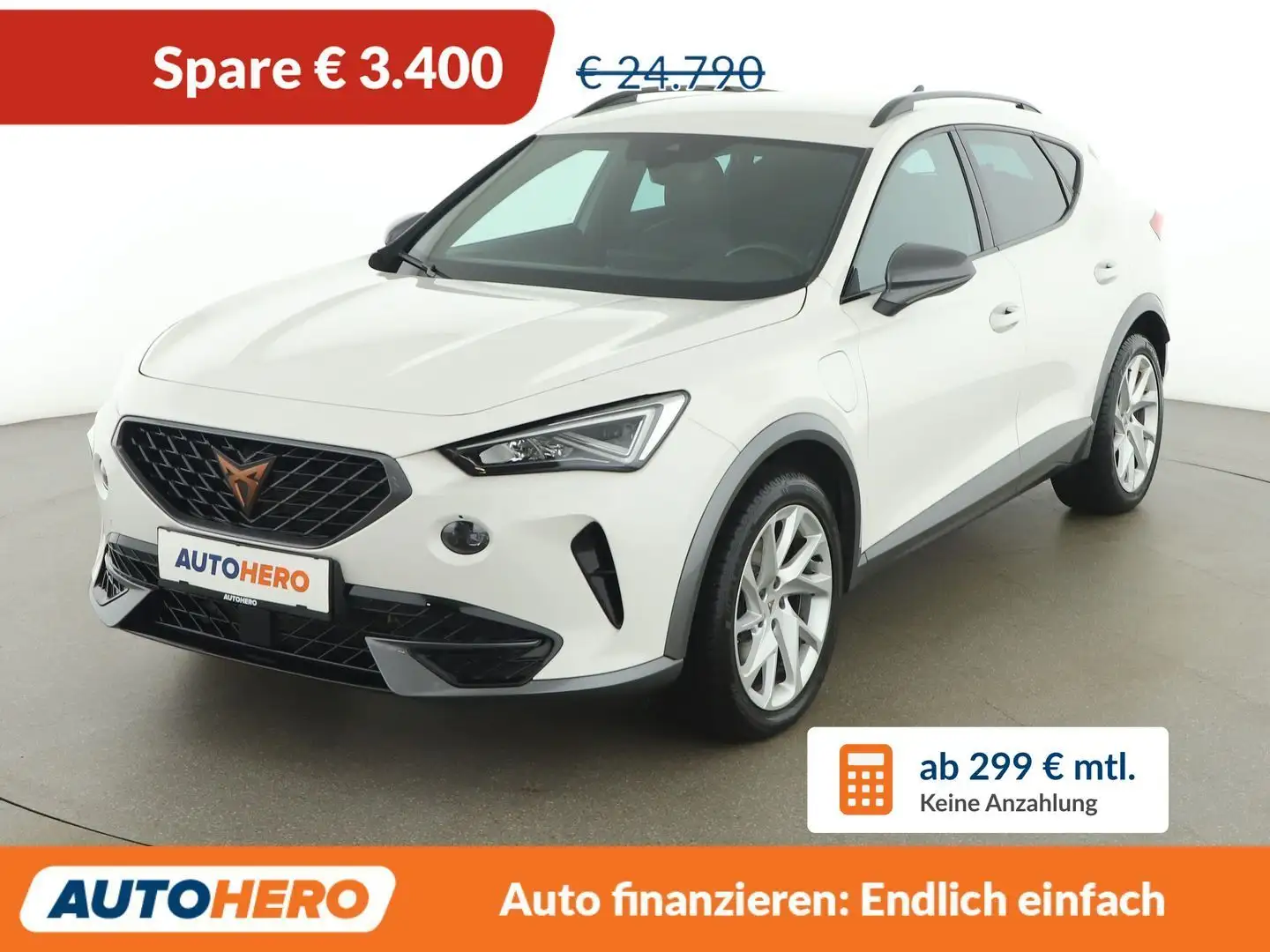 CUPRA Formentor 1.4 e-HYBRID Aut. *LED*ACC*SPUR* Weiß - 1