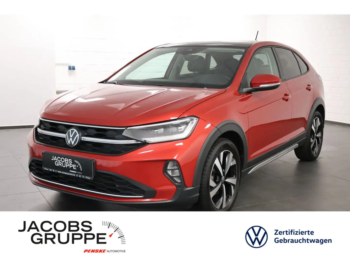 Volkswagen Taigo 1.5 TSI DSG Style AHK, Pano, Raer View, Rot - 1