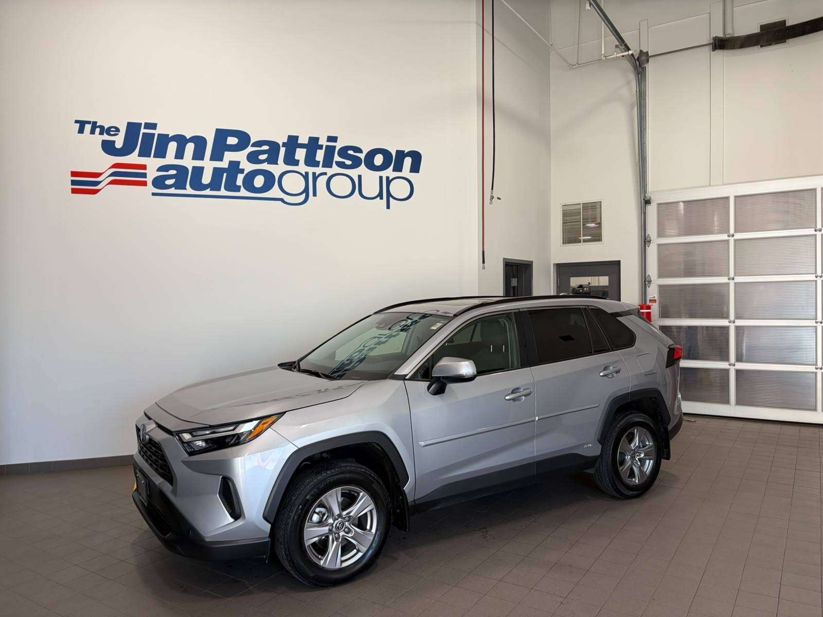 Gray 2022 Toyota RAV4 Hybrid SUV / Crossover All-Wheel Drive Automatic