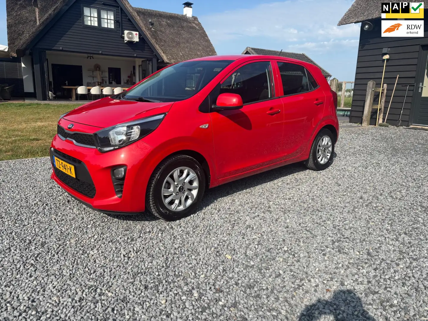 Kia Picanto 1.0 CVVT EconomyPlusLine Rood - 1