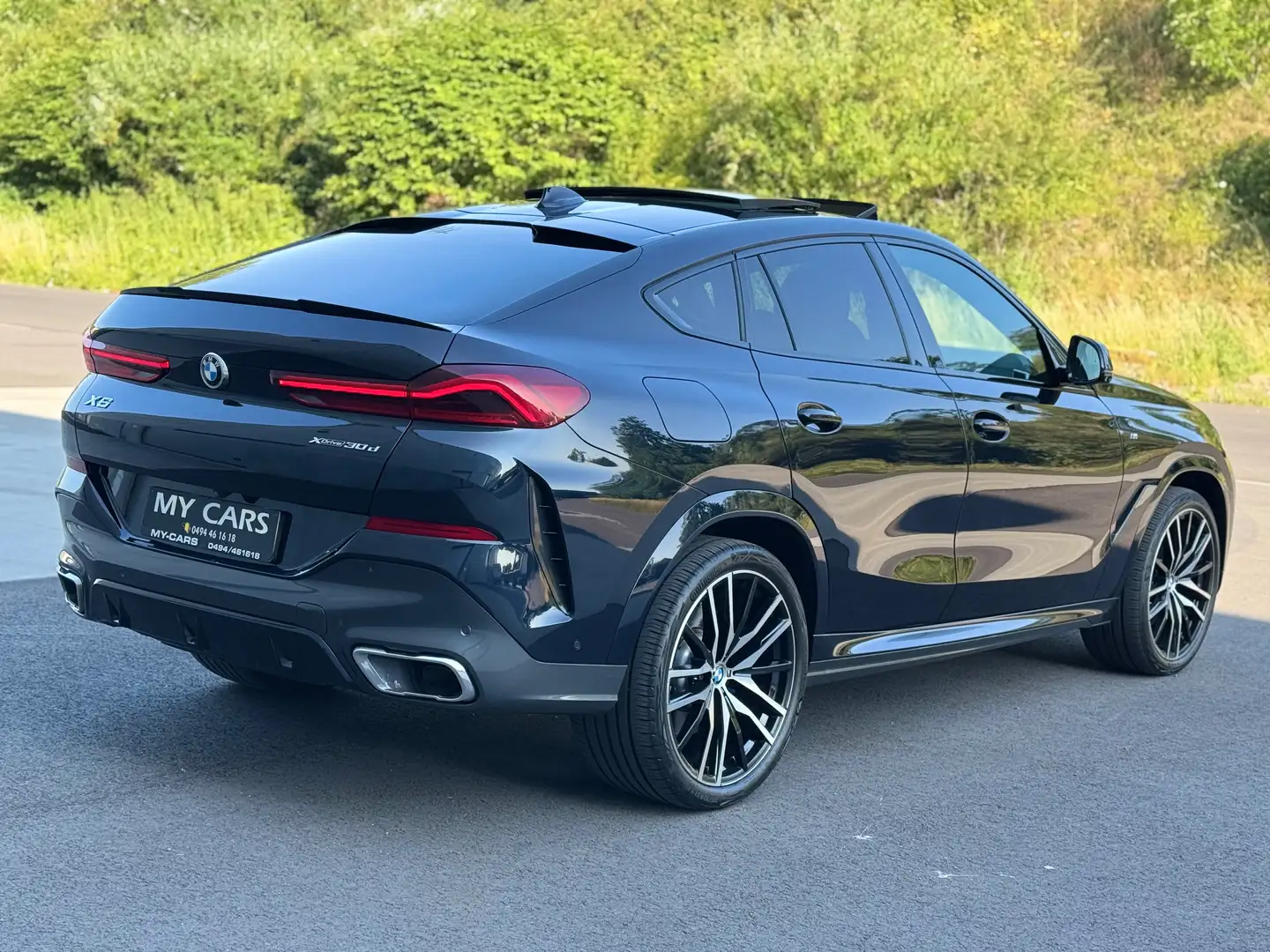 BMW X6 3.0d X-Drive 211 Cv Pack M Full Option Panoramic Zwart - 2