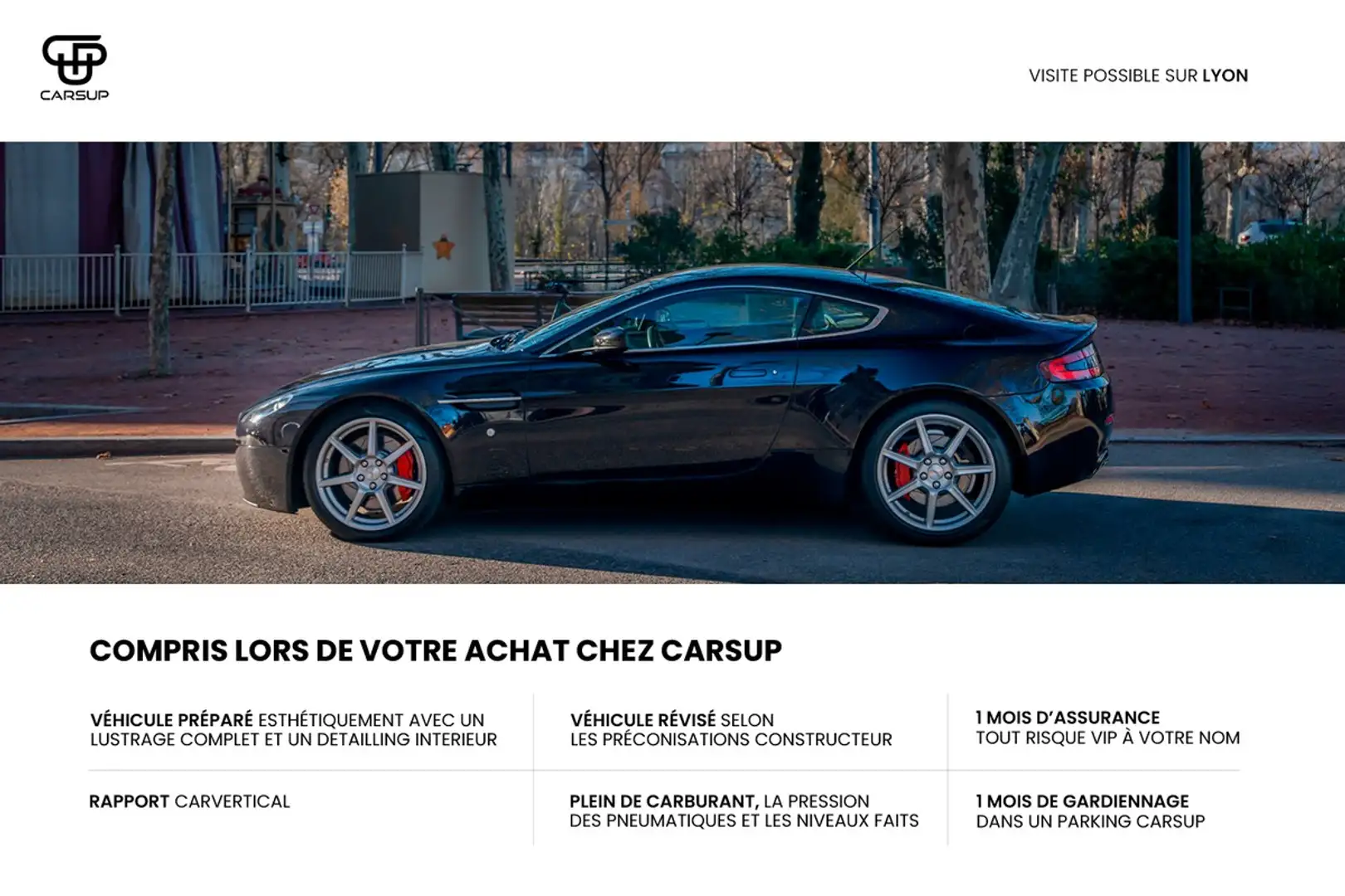 Aston Martin Vantage V8 4.3 385ch - BVM - Embrayage renforcé Schwarz - 2
