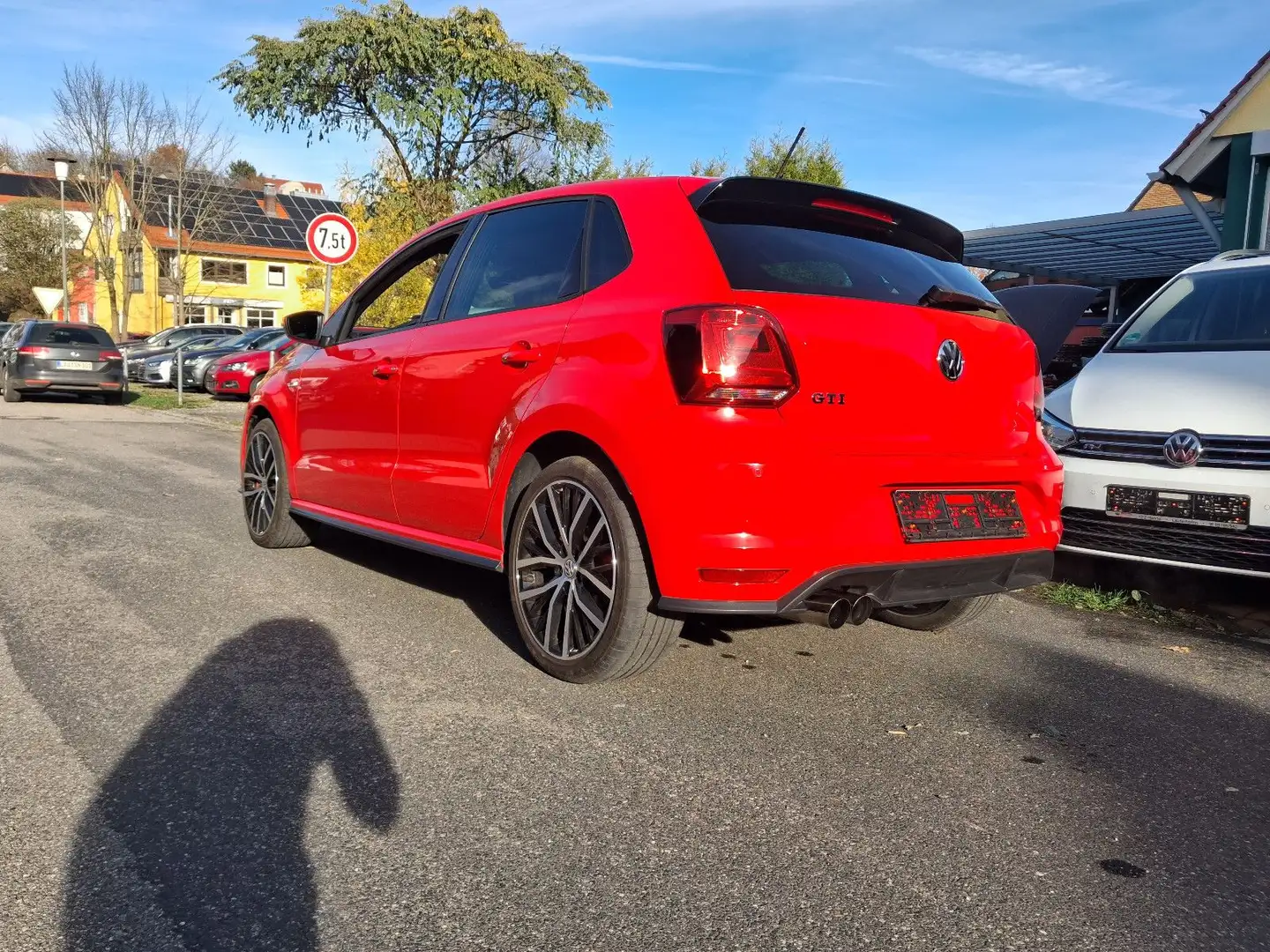 Volkswagen Polo 1.8 TSI GTI LED+ALU 17"+KLIMA+DAB Rot - 2