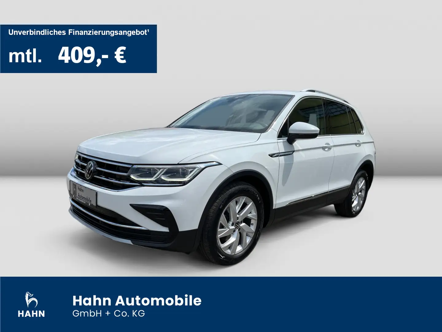 Volkswagen Tiguan 1.5TSI DSG Elegance Pano Virtual LED ACC Weiß - 1