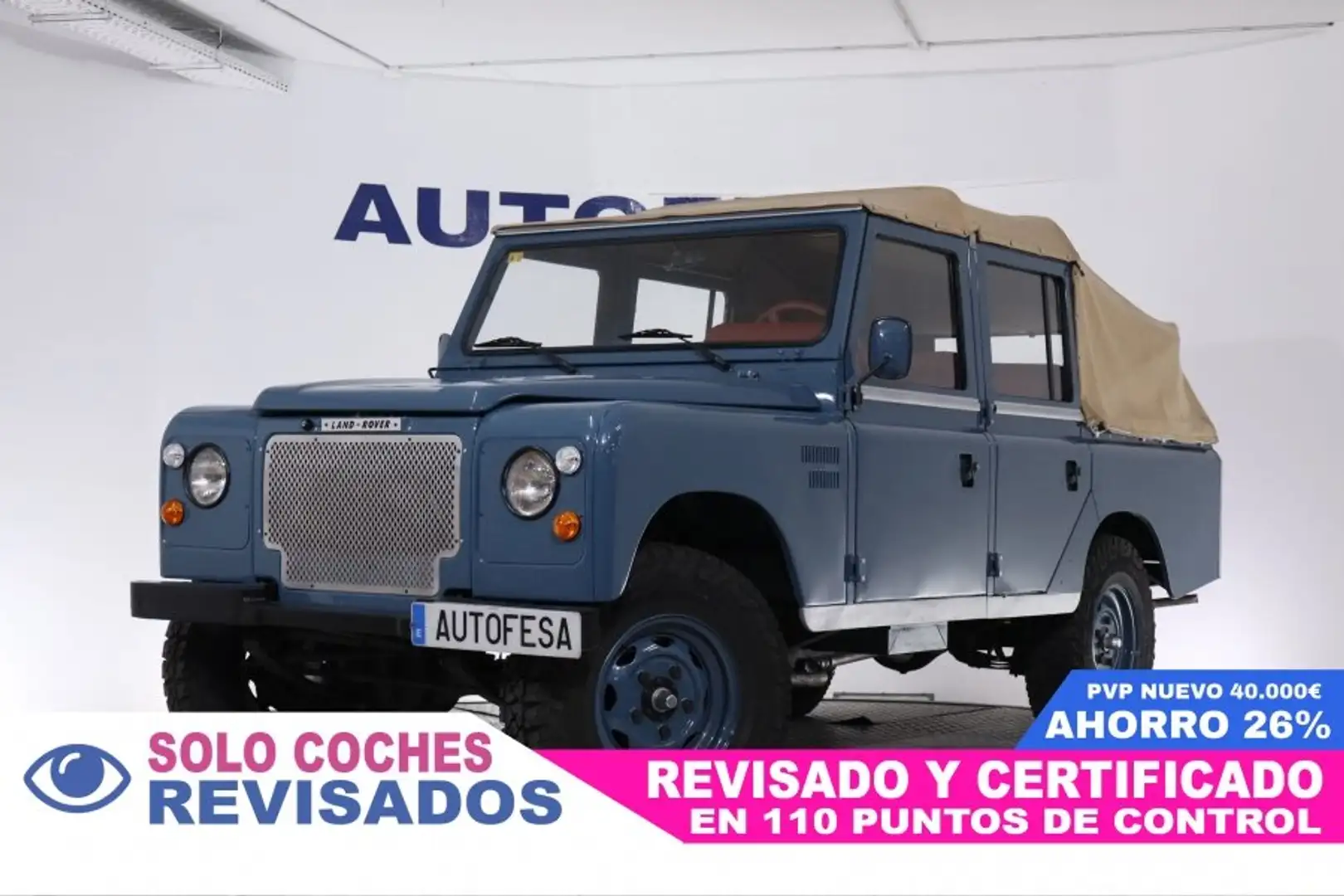 Land Rover Defender 109 DIESEL 61CV 9 PLAZAS 4x4 4P RECIEN RESTAURADO - 2
