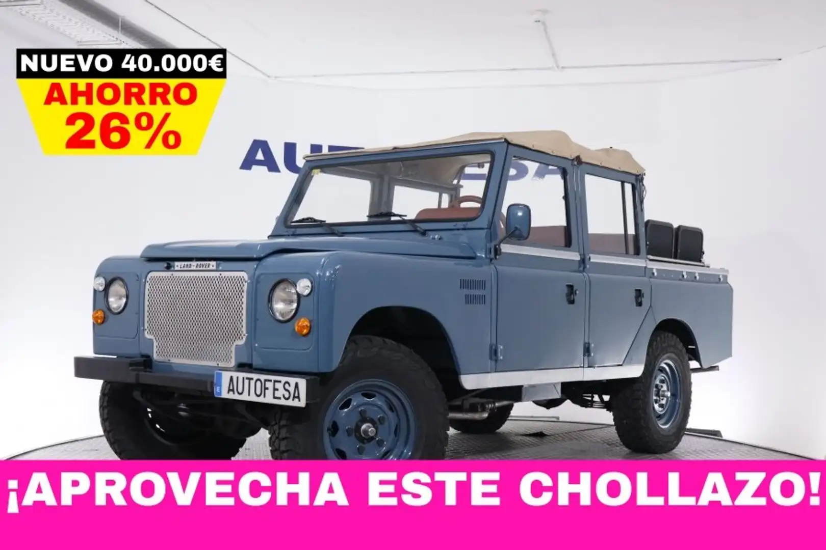 Land Rover Defender 109 DIESEL 61CV 9 PLAZAS 4x4 4P RECIEN RESTAURADO - 1