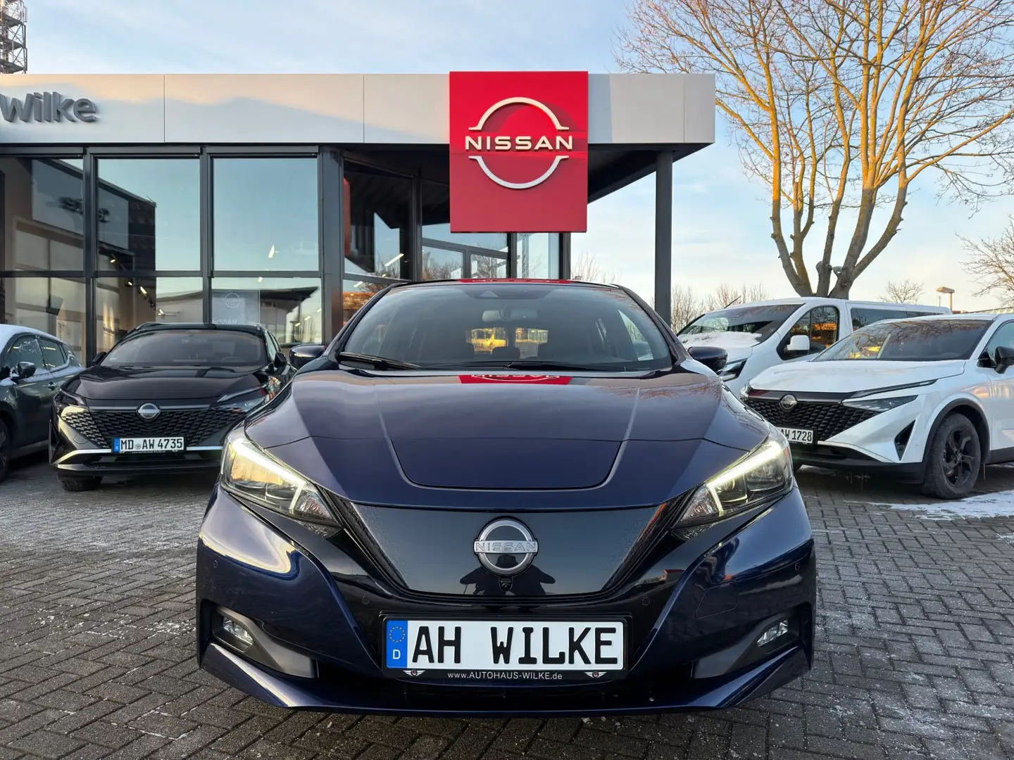 Nissan Leaf 40kWh N-Connecta/WINTER+LED PAKET Bleu - 2