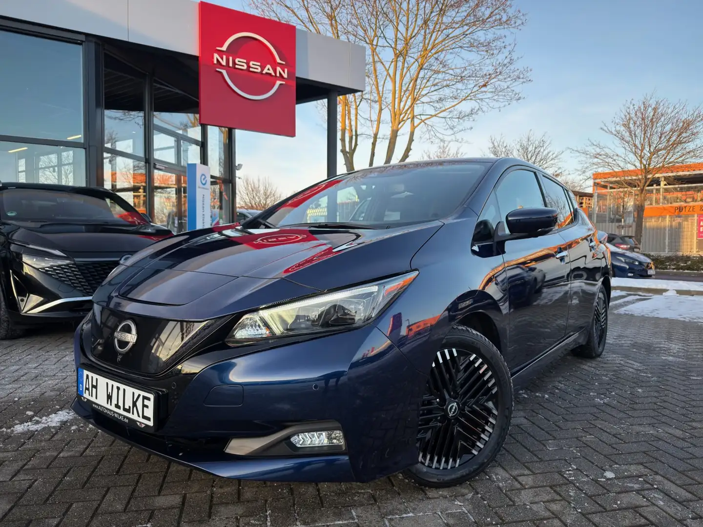 Nissan Leaf 40kWh N-Connecta/WINTER+LED PAKET Bleu - 1