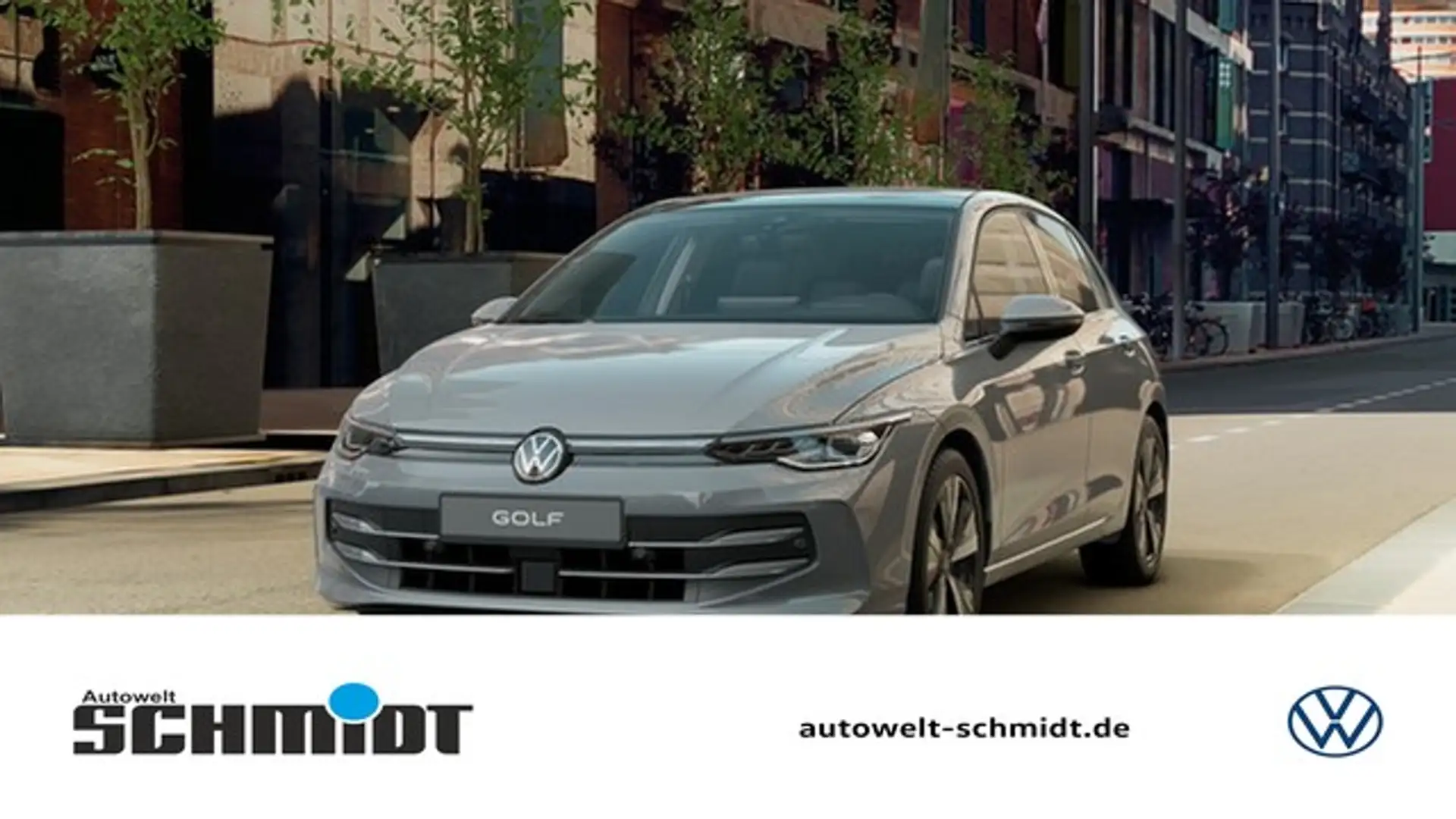 Volkswagen Golf 1,5l eTSI DSG Style PANO AHK NAVI SIDEASSIST CA... Grau - 1
