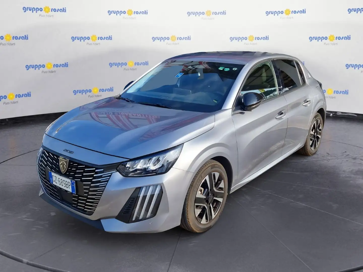 Peugeot 208 II 2023 1.2 puretech Allure s&s 100cv Gris - 1