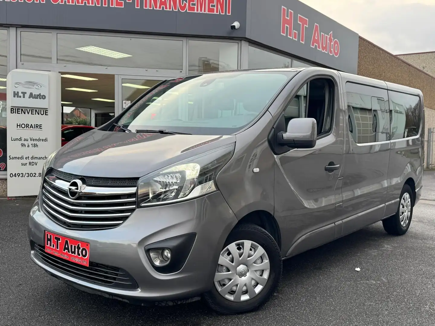 Opel Vivaro 1.6 CDTi L2H1/9Places/Gps/Camera/Garantie 1 an Grau - 1
