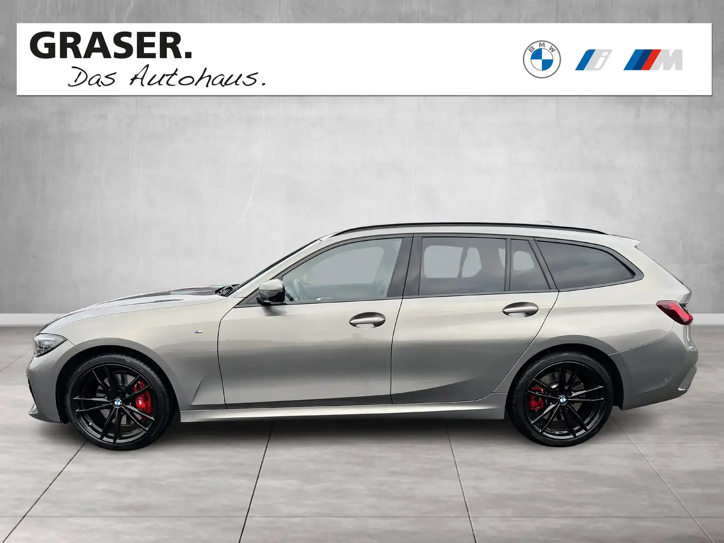 BMW 340 M340i xDrive Touring Head-Up HK HiFi DAB WLAN Grigio - 2