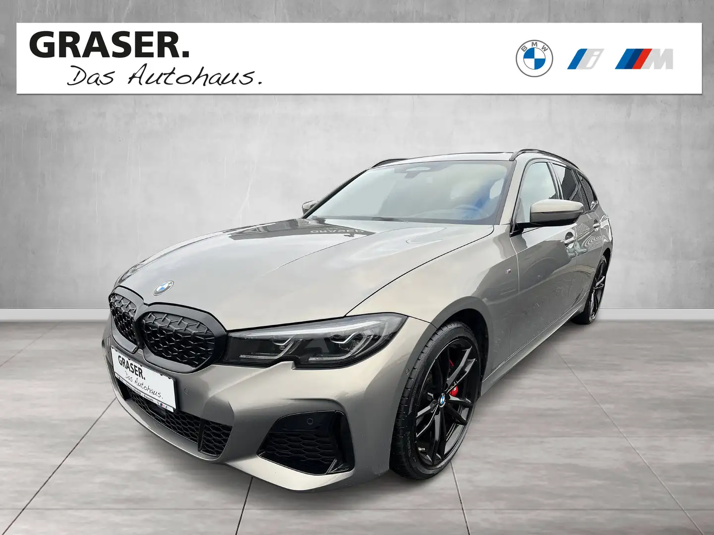 BMW 340 M340i xDrive Touring Head-Up HK HiFi DAB WLAN Grigio - 1