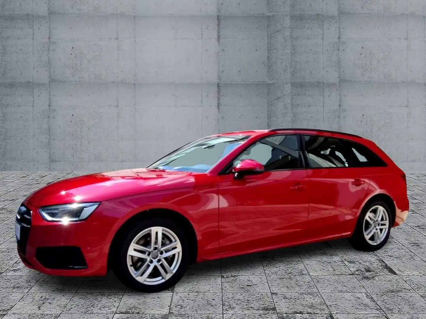 Audi A4 40 TDI S-TR. ADVANCED 5JG+LED+NAVI+AHK Rot - 2