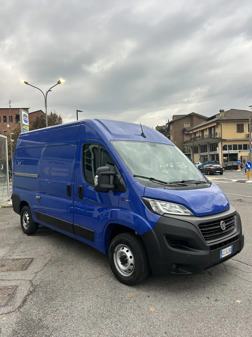 Fiat Ducato L2-H2-PIANALE POSTERIORE-CHIUSURE UFO Blu/Azzurro - 1