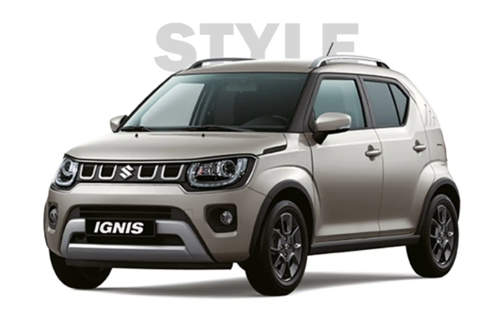 Suzuki Ignis 1.2 Smart Hybrid Style Leverbaar medio maart info: Beige - 1