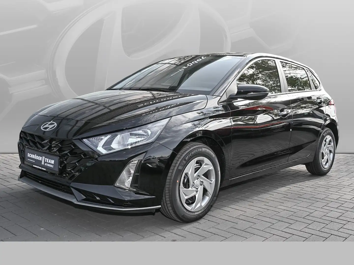 Hyundai i20 1.0 T-GDI Select LED/NAVI/PDC Noir - 1
