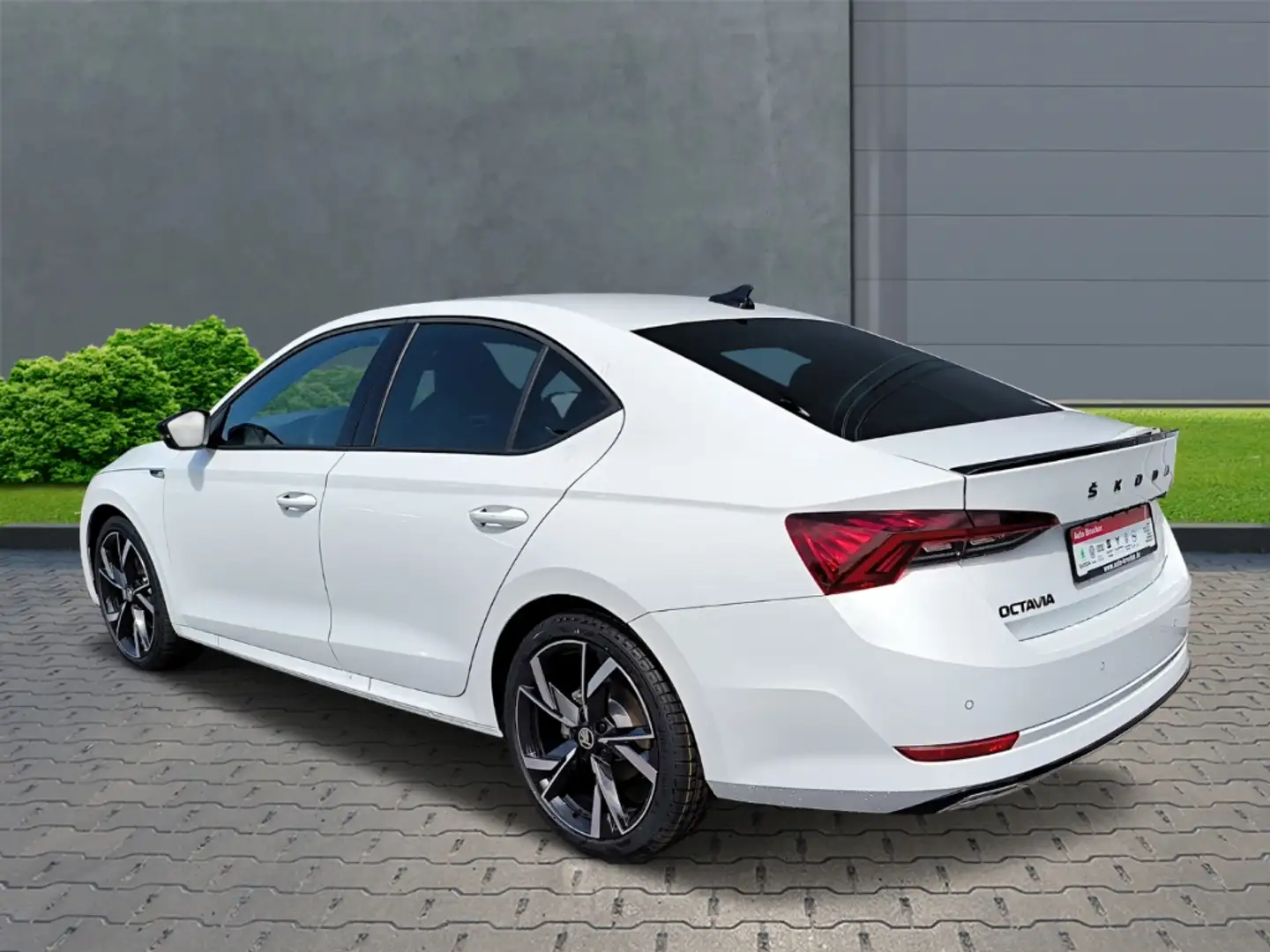 Skoda Octavia Sportline 4x4 2.0 TDI+Navi+LED+Alufelgen Bílá - 2