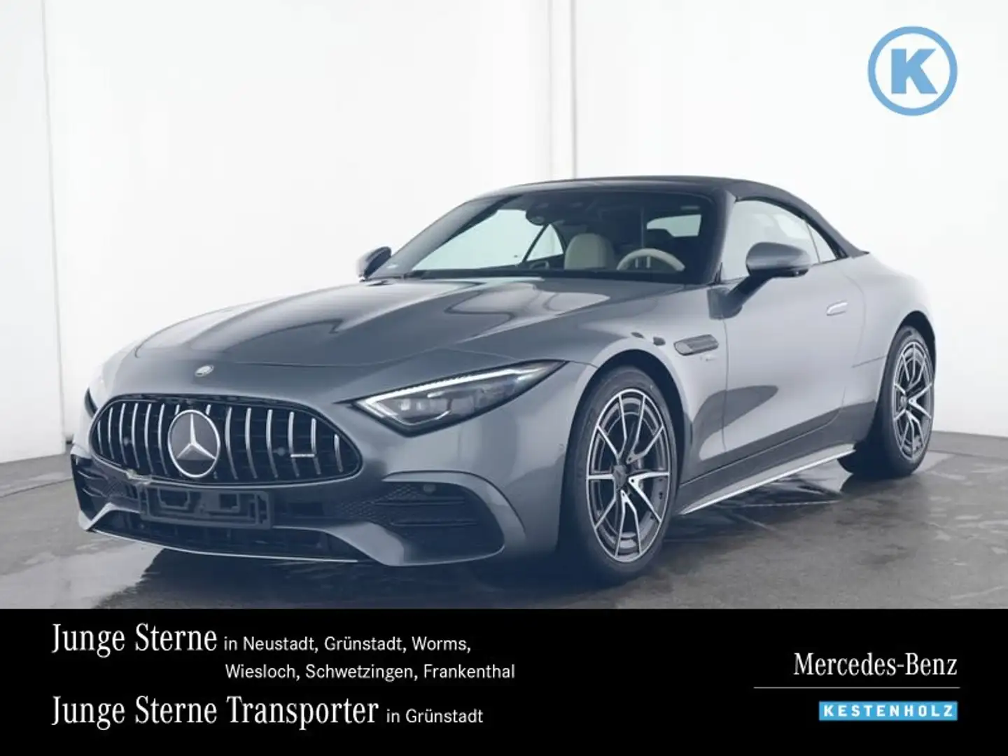 Mercedes-Benz SL 43 AMG SL 43 AMG DISTRO+360°+MEMORY+AIRSCARF+KEYLESS-GO Grau - 1