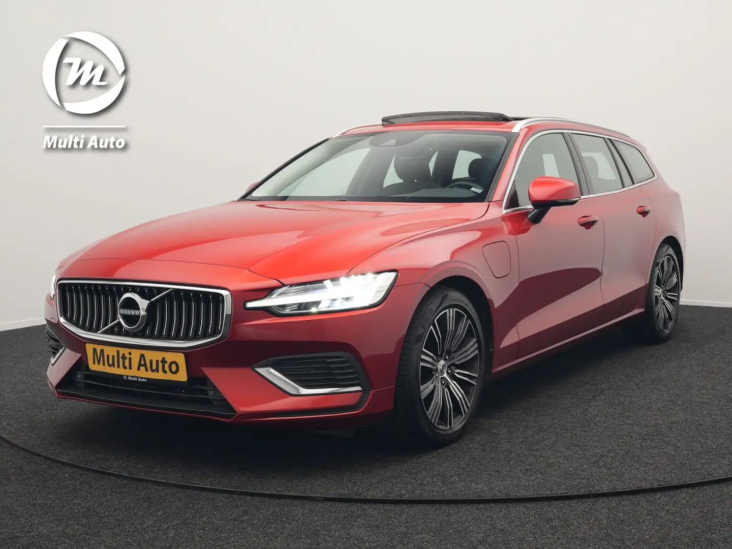 Volvo V60 T6 Twin Engine AWD Inscription Plug In Hybrid 340p Rojo - 1