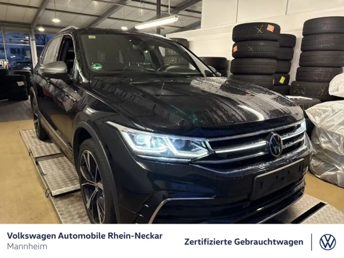 Volkswagen Tiguan Allspace 2.0 TSI R-Line DSG 4Motion Navi Schwarz - 2