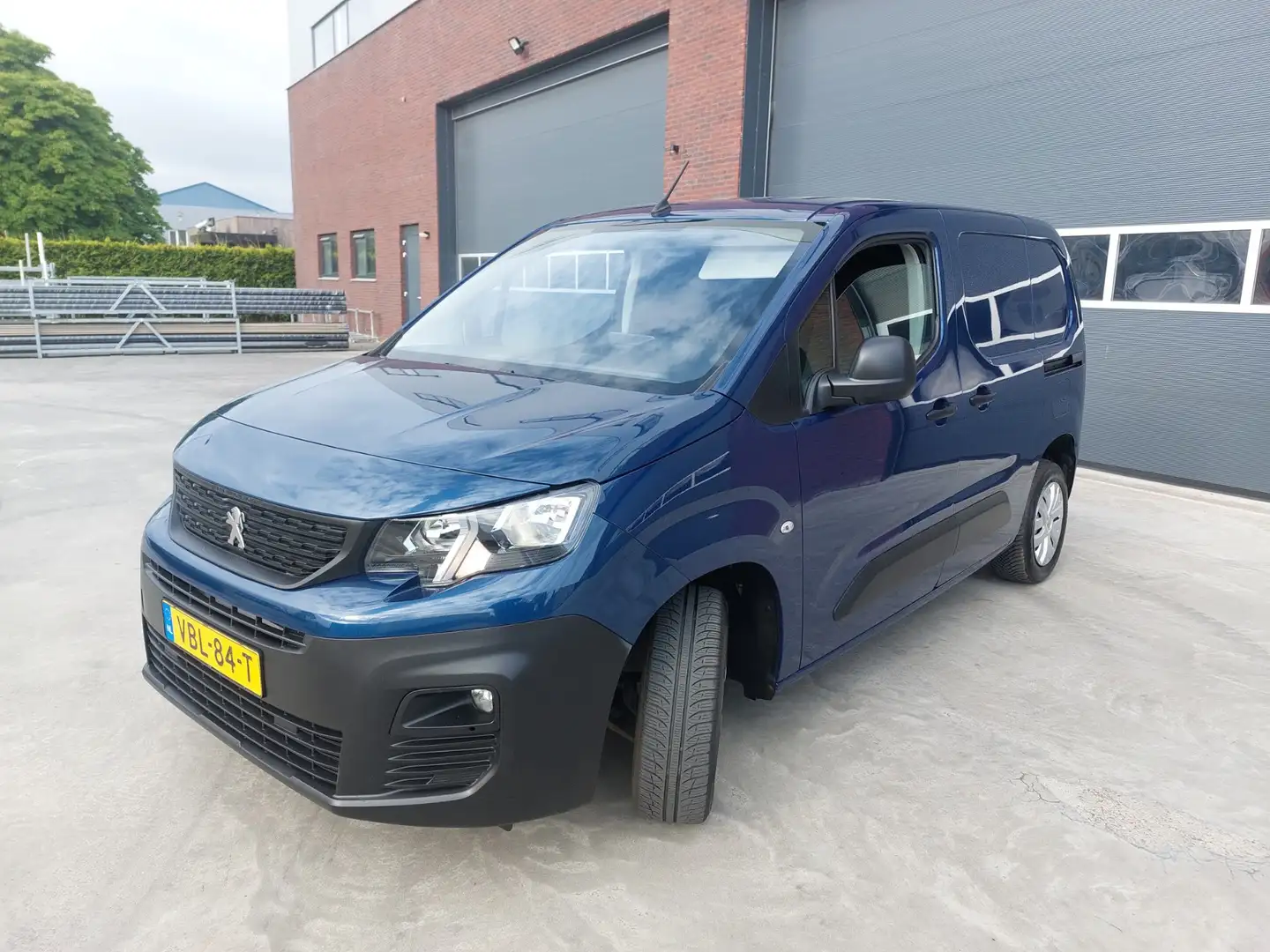 Peugeot Partner 1.5 BlueHDI Premium AIRCO 2x Schuifdeur / inrichti Blauw - 2