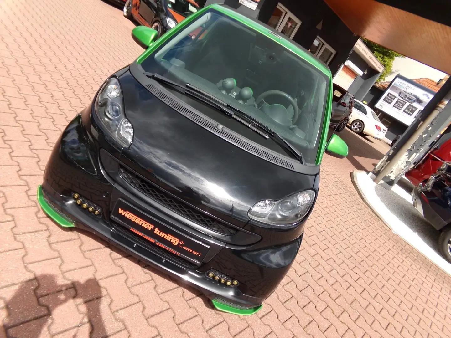 smart forTwo cabrio Brabus Umbau Schwarz - 1
