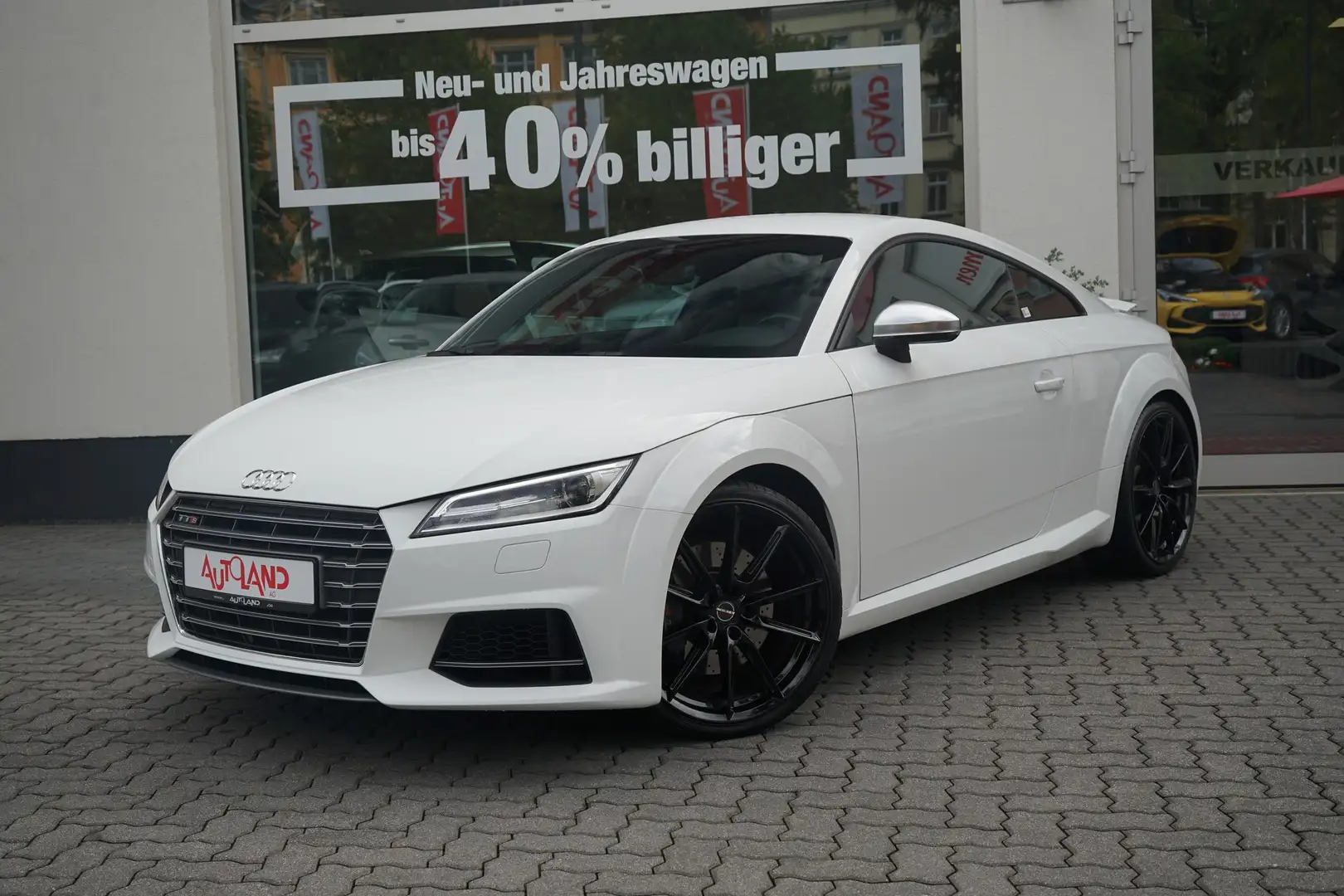 Audi TTS Coupe 2.0 TFSI quattro Bi-Xenon Sitzheizung Weiß - 2