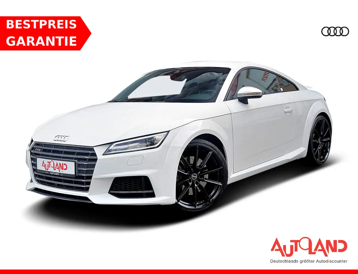Audi TTS Coupe 2.0 TFSI quattro Bi-Xenon Sitzheizung Weiß - 1