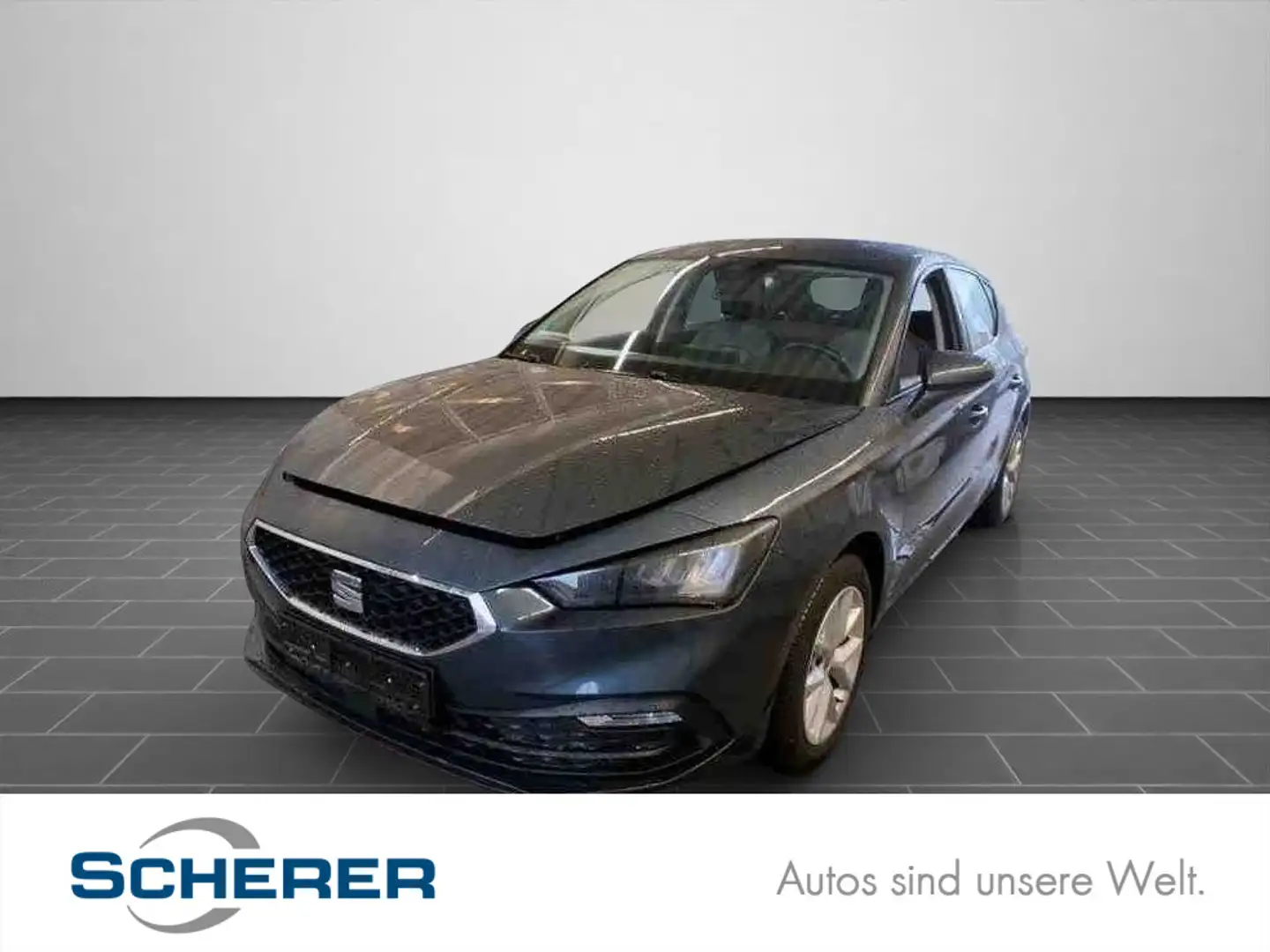 SEAT Leon 1,5 TSI NAVI/LED/PDC/Sitzheizung vo./u.v.m. Grau - 1