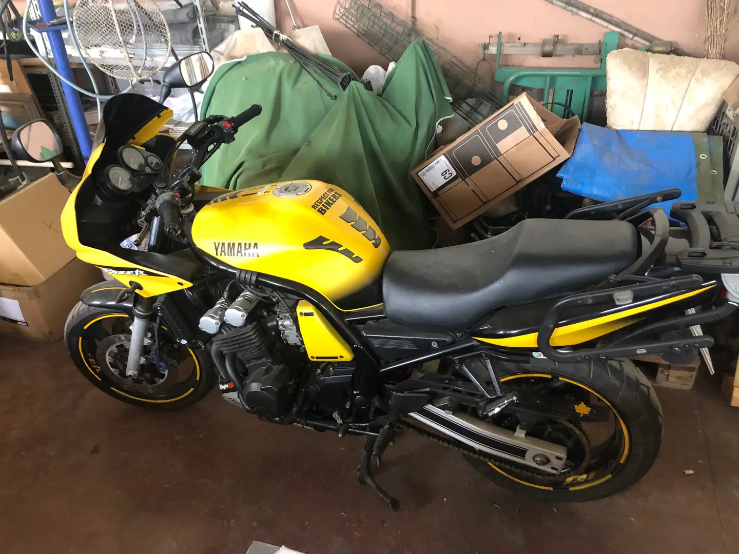 Yamaha FZR 600 Żółty - 1