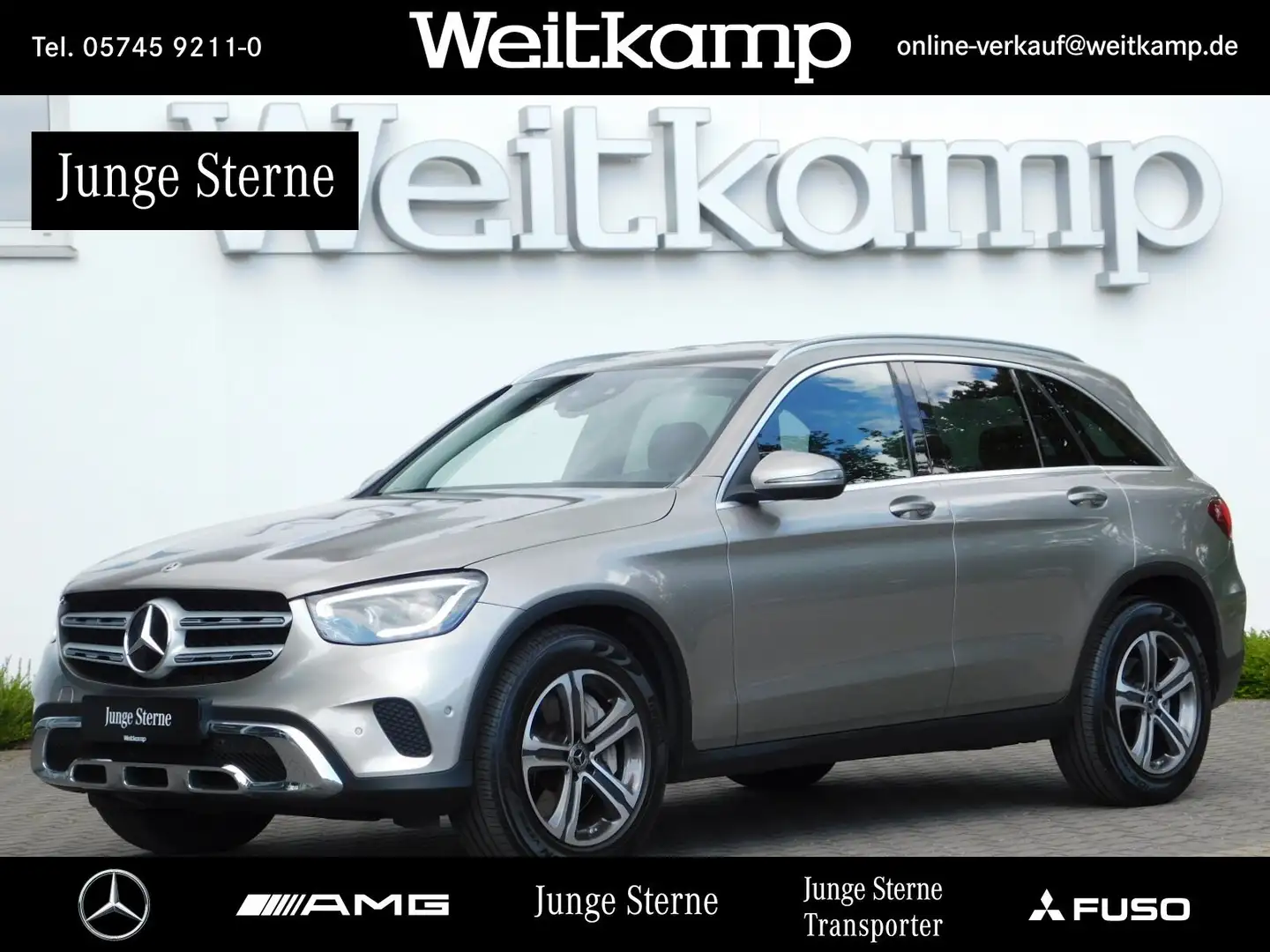 Mercedes-Benz GLC 400 GLC 400 d 4M AHK+Kamera+Standheizung+Distronik Argintiu - 1