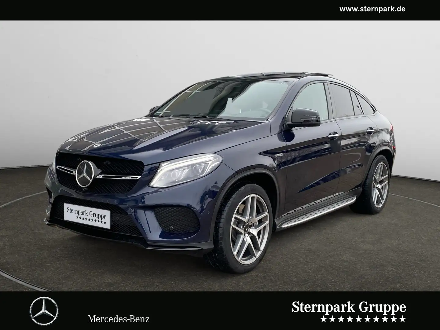 Mercedes-Benz GLE 43 AMG GLE 43 AMG 4M Coupé Distro+Night+Pano+STH+Memory Blauw - 1