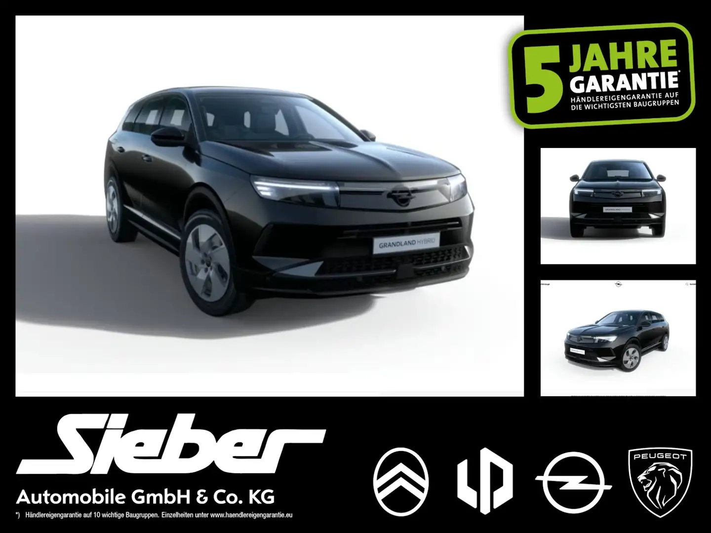 Opel Grandland 1.2 Turbo Enjoy *LED*Sitzheizung* Schwarz - 1