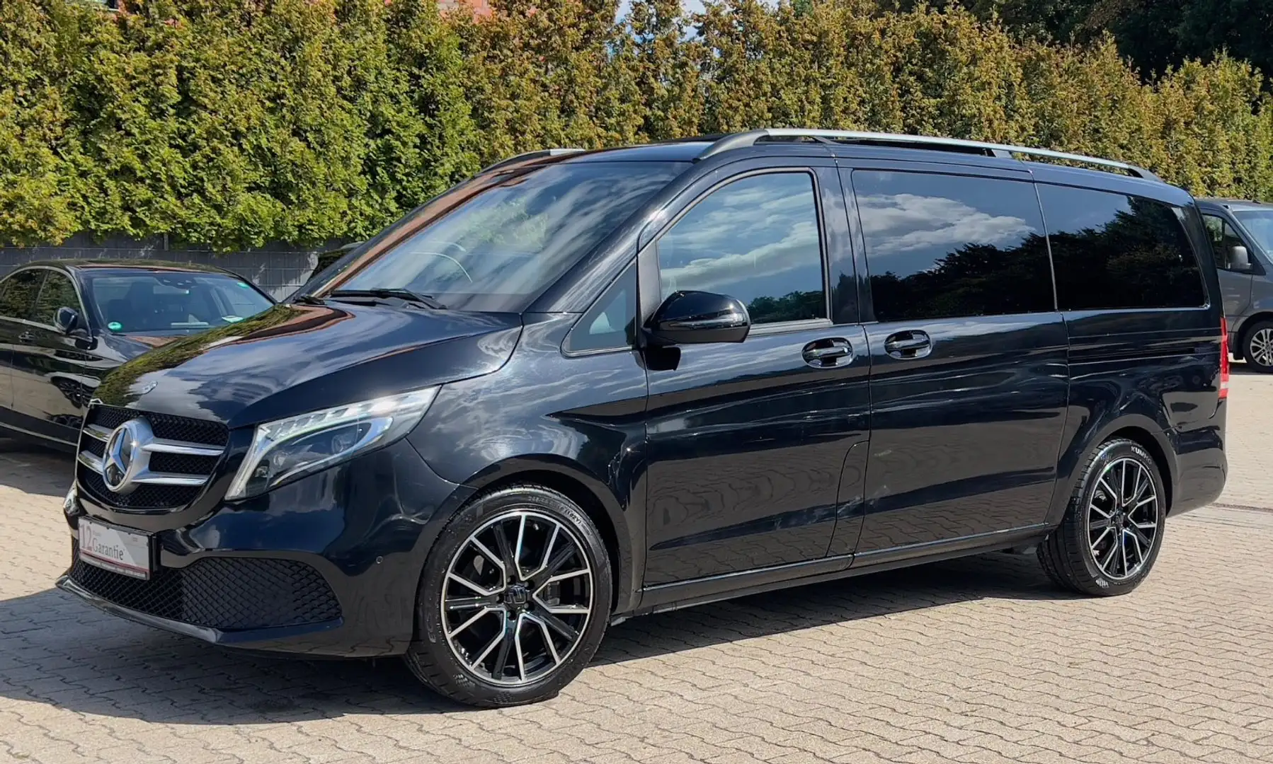 Mercedes-Benz V 220 V220d EDITION lang 9G-TR-PANODACH-8*SITZER Noir - 1