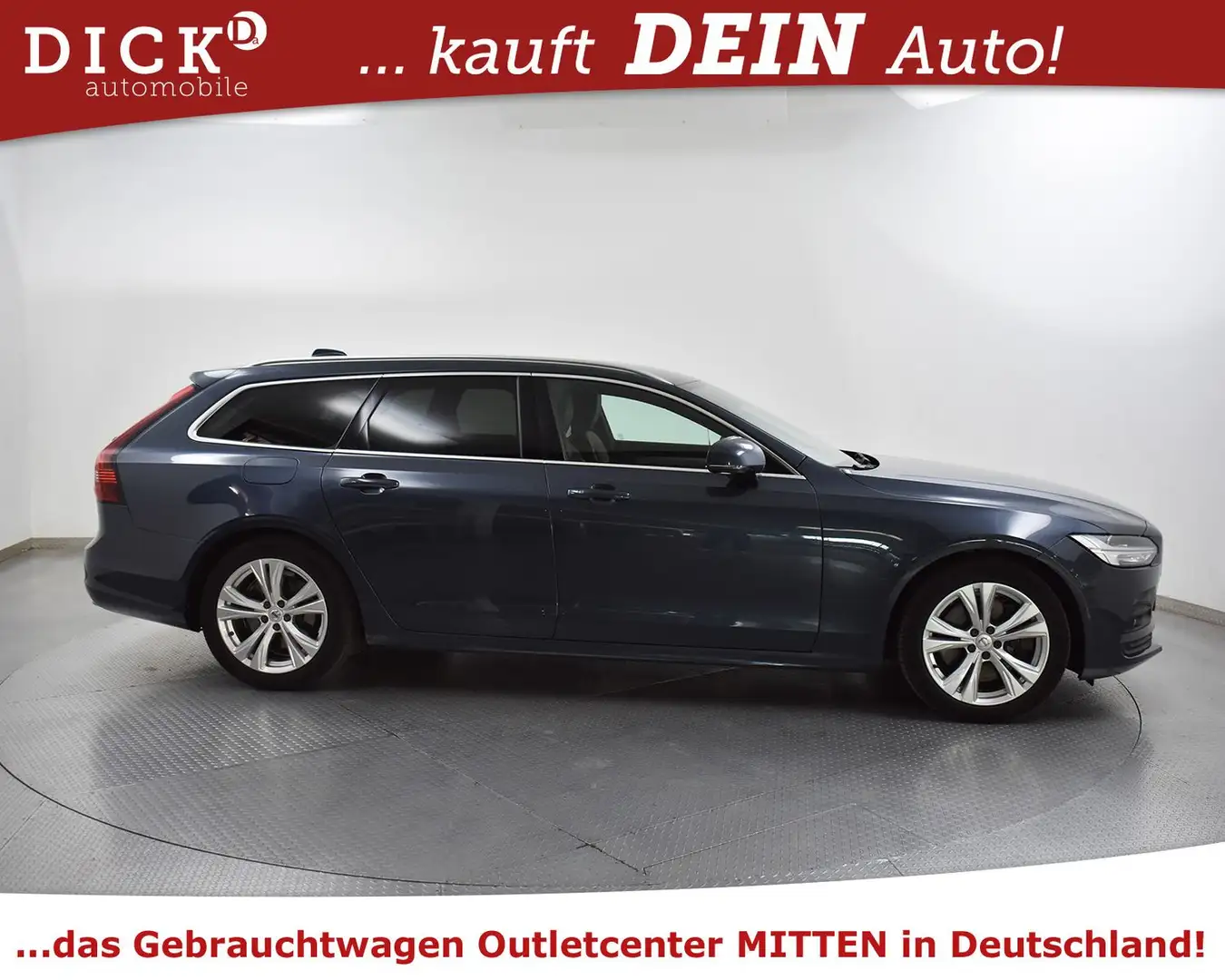 Volvo V90 B4 Momen Pro NAVI+SHZ+LED+KAMER+H&K+ACC+AHK+ Blau - 2