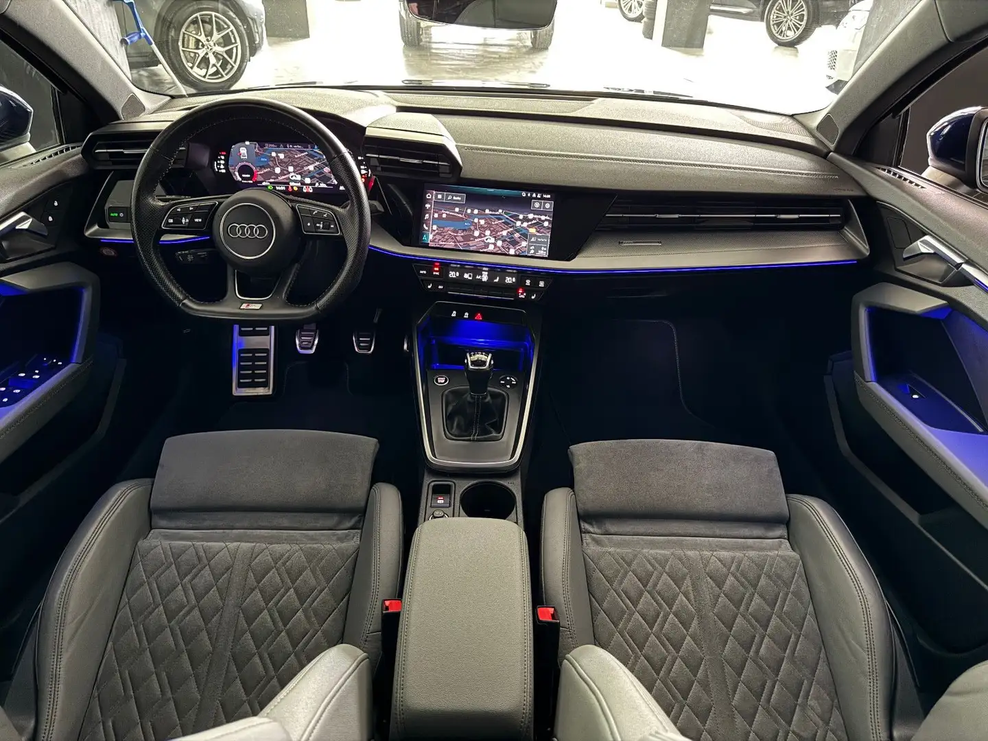 Audi A3 Limousine S-LINE RS3 S-SITZE PANO VIRTUAL LED Blu/Azzurro - 1