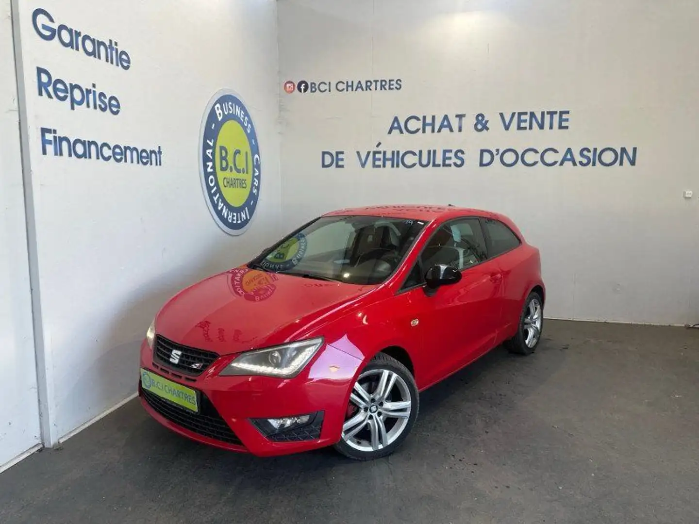 SEAT Ibiza SC 1.4 TSI 180CH CUPRA DSG Rouge - 1