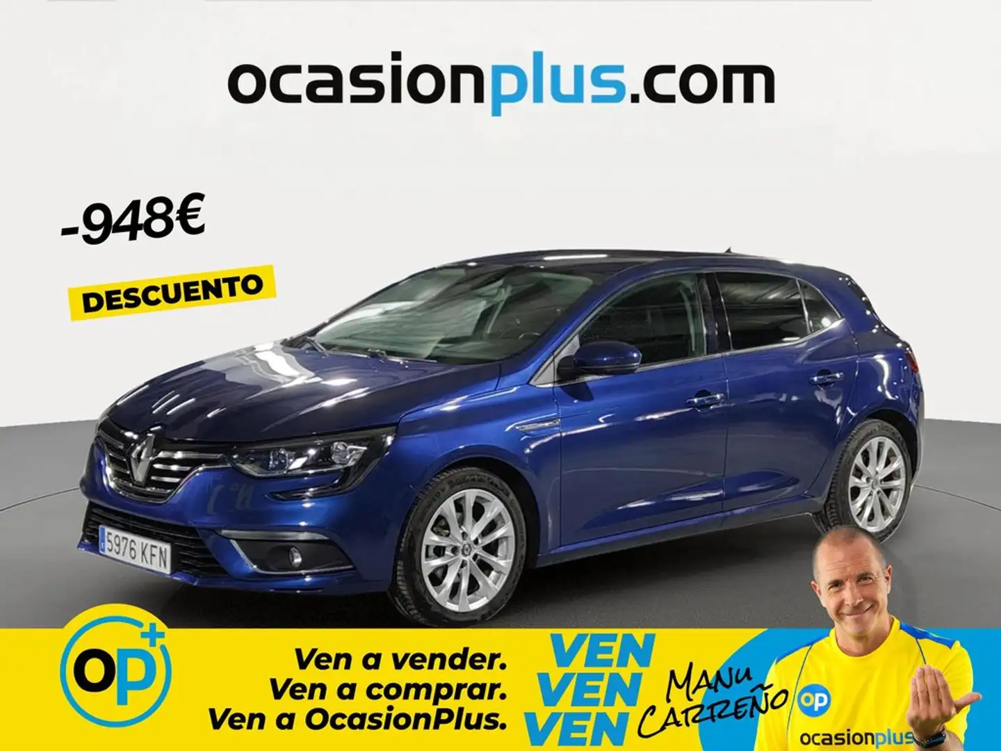 Renault Megane 1.2 TCe Energy Zen 97kW Azul - 1