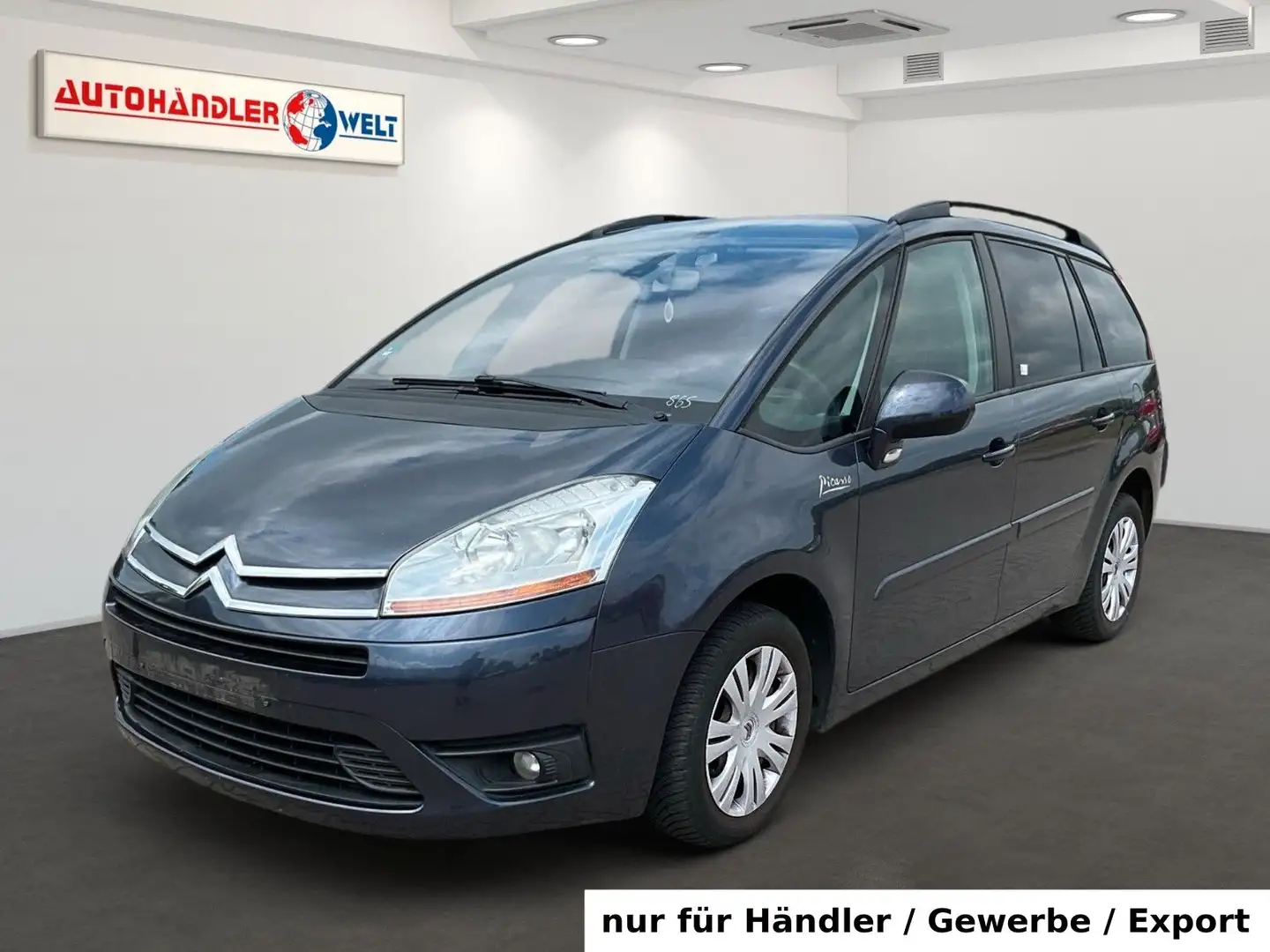 Citroen Grand C4 Picasso 1.6 16V 7-Sitzer AAC Navi PDC Bleu - 1
