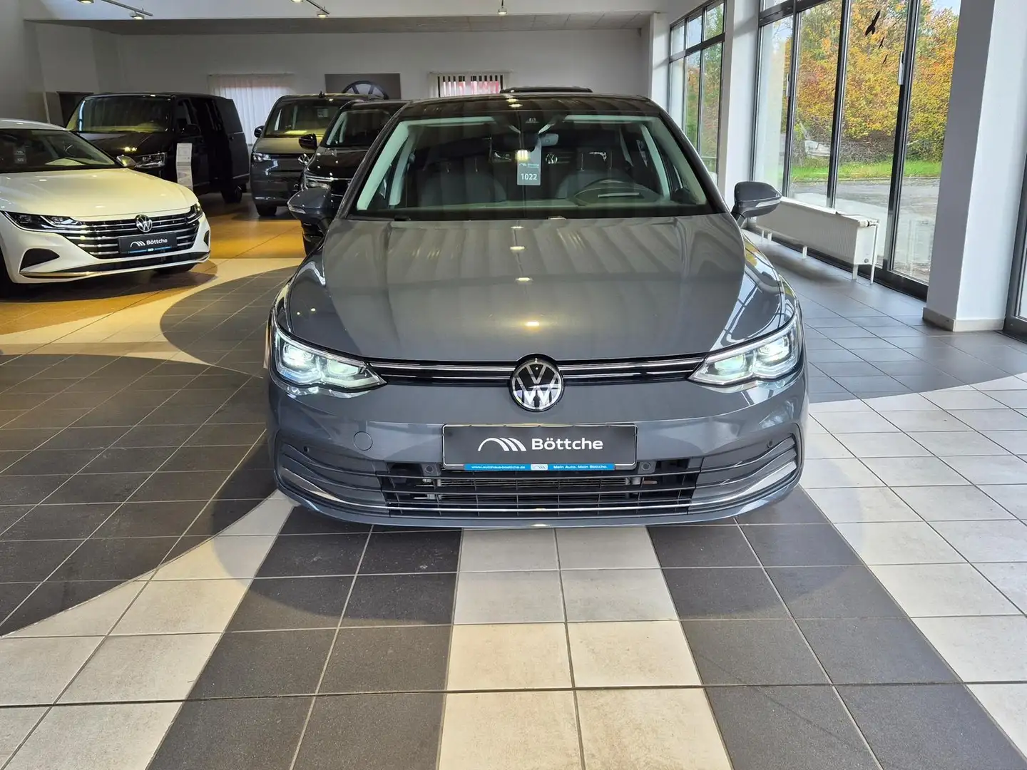 Volkswagen Golf 2.0 TDI Android Auto /HUD /PANO /AHK /RFK Grau - 2