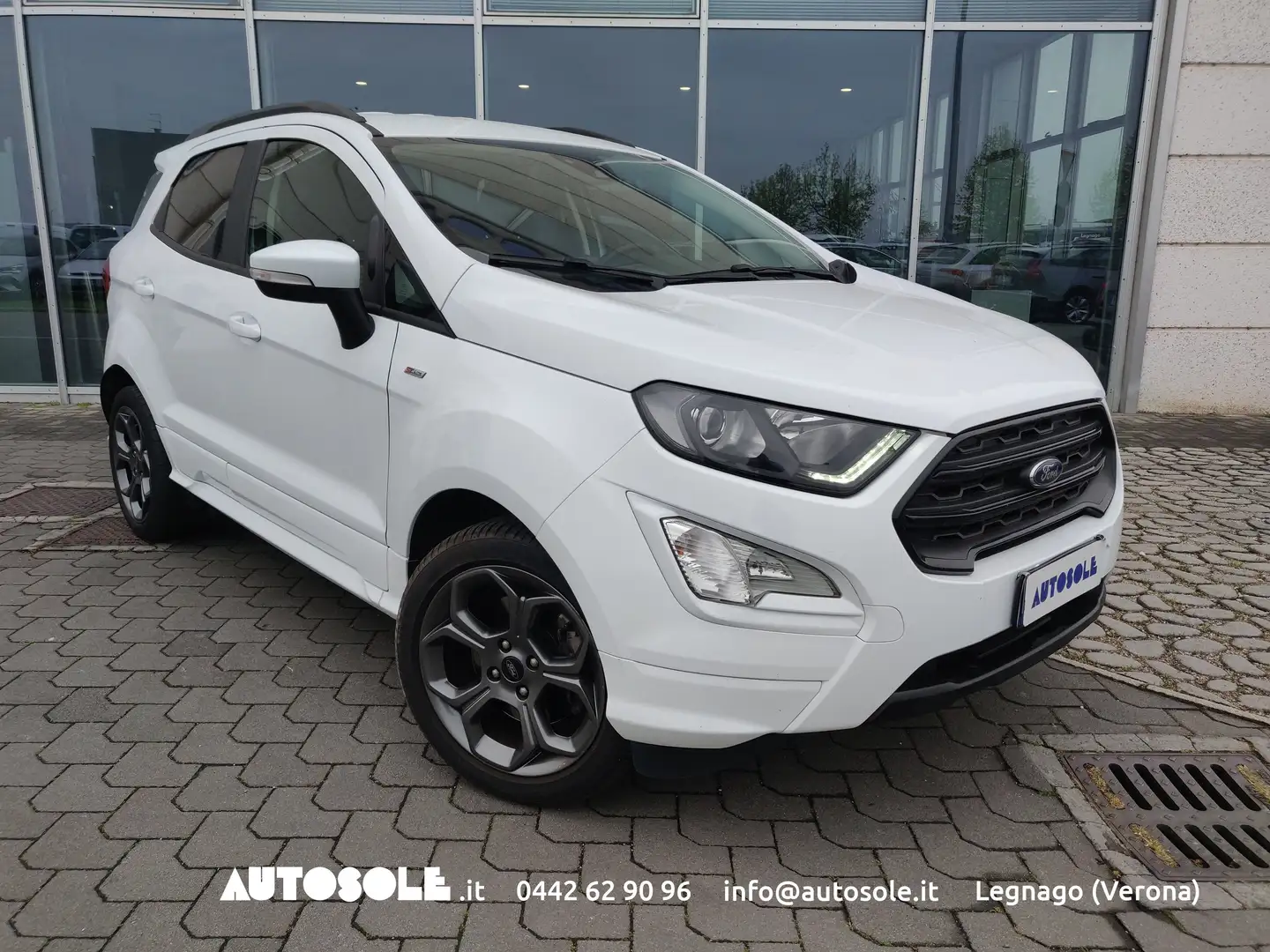Ford EcoSport 1.0 Ecoboost ST-Line Blanco - 1