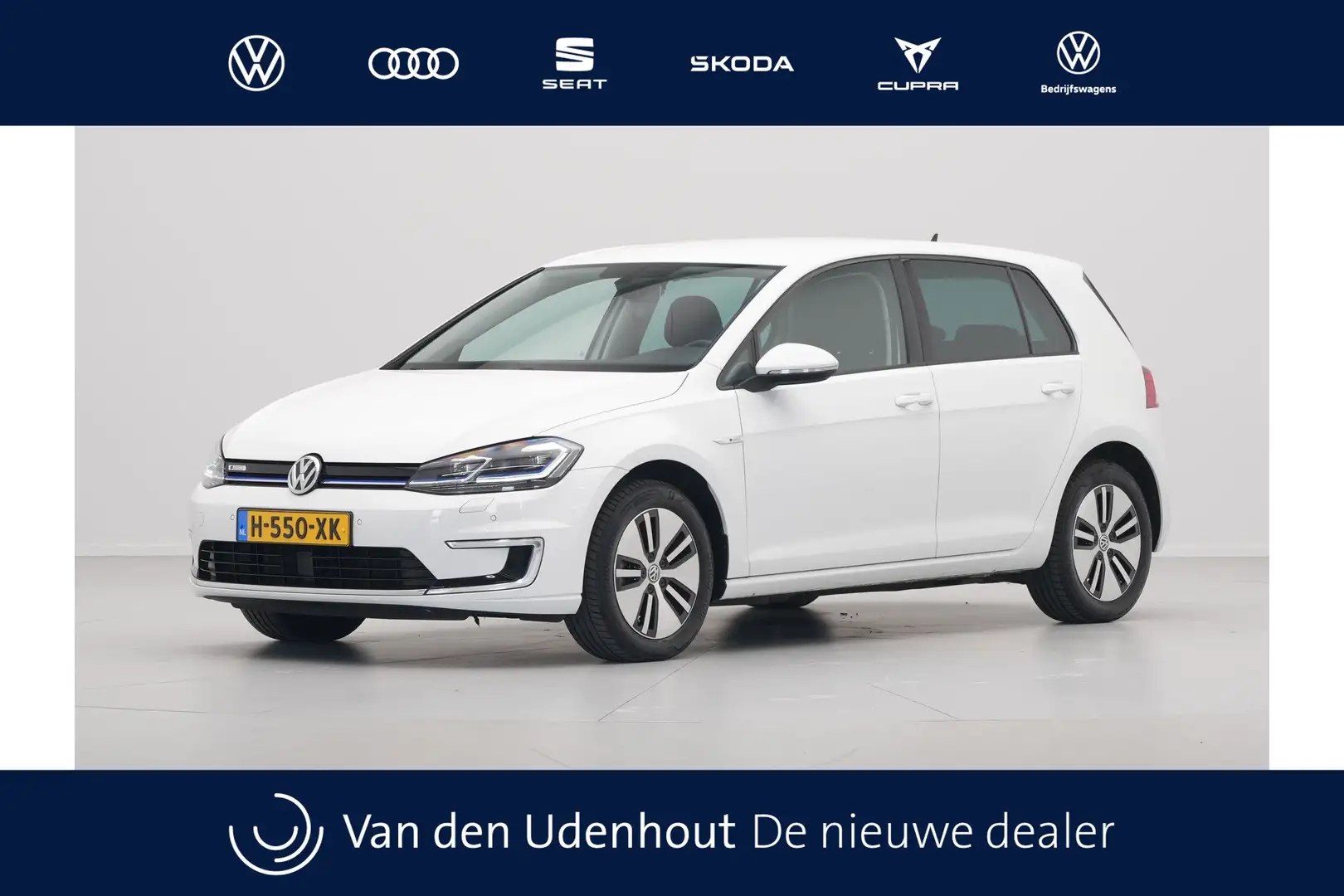 Volkswagen e-Golf 136pk Navigatie Stoelverwarming Clima Pdc 267 Wit - 1