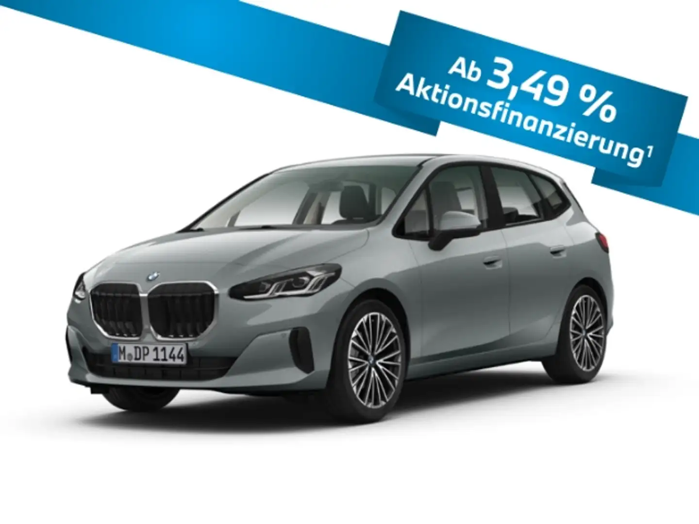 BMW 218 Active Tourer d 17'' AHK Adap.LED Premiumpaket Grau - 1