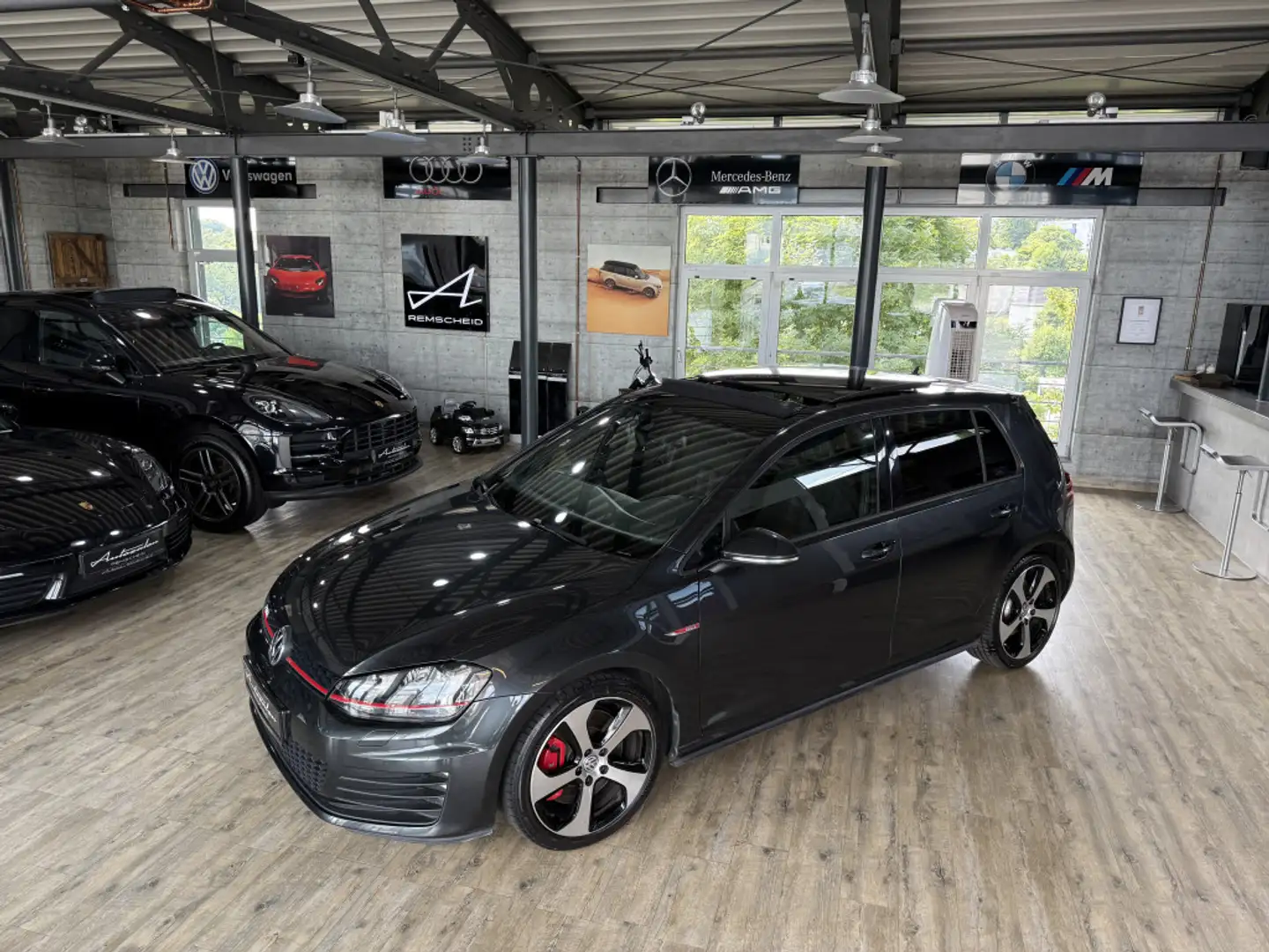 Volkswagen Golf GTI Performance DSG*PANO*AHK*ACC*NAVI* Gris - 2